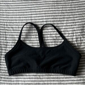 Beyond Yoga Sports Bra Black Marl